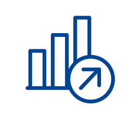 Wealth management icon.