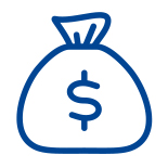 Loans and credit cards icon.